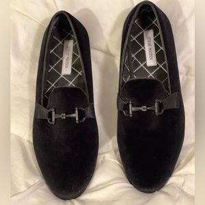 STEVE MADDEN BLACK VELVET CLIPO CLIPSE SZ 13